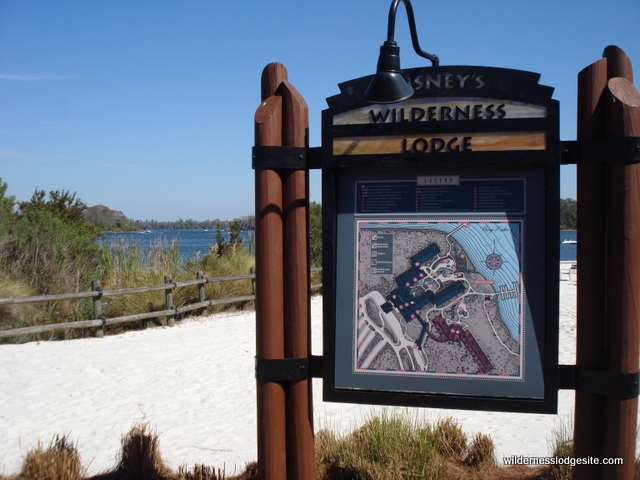 Map and Beach